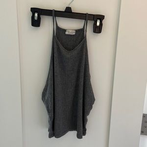 Brandy Melville grey cropped tank top